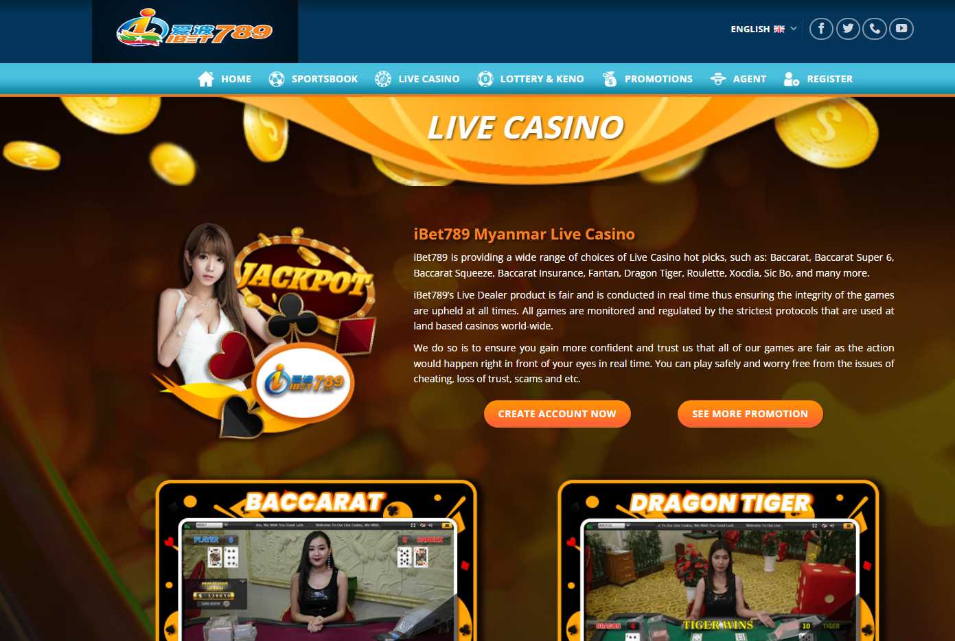 IBet789 online casino